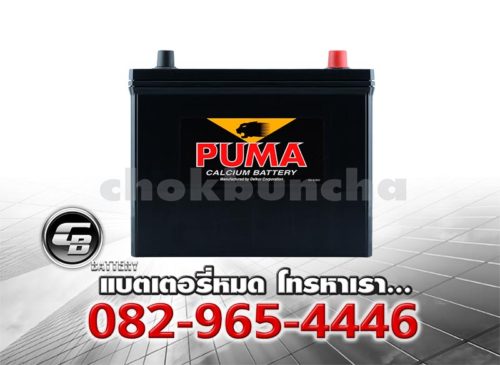 ราคาแบตเตอรี่รถยนต์ Puma 75B24R SMF Front