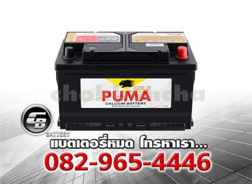 ราคาแบตเตอรี่รถยนต์ Puma DIN80 58014 LN4 SMF Bv