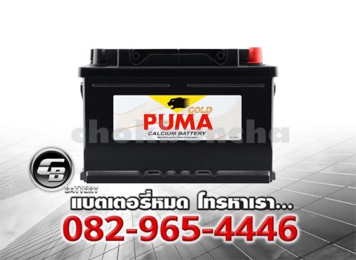 ราคาแบตเตอรี่รถยนต์ Puma DIN80 58014 LN4 SMF Front