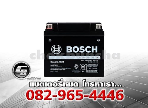 Bosch Battery AUX Auxiliary AGM Front