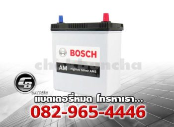 Bosch Battery AM 55B19L Hightec Silver AMS Front