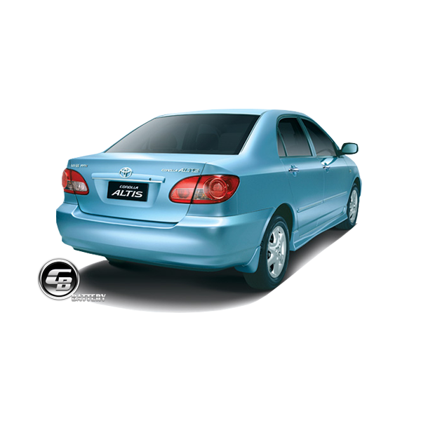 แบตเตอรี่รถยนต์ Altis 2001-2007