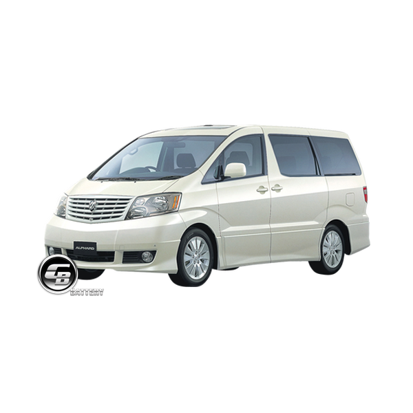 แบตเตอรี่รถยนต์ Alphard 2.4 ปี 2002-2008